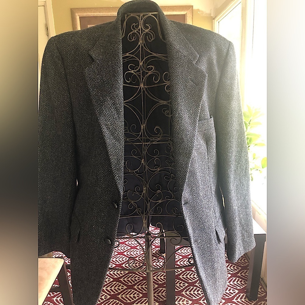 SEARS THE MEN’S STORE Vintage Virgin Wool made in Poland, lined blazer,